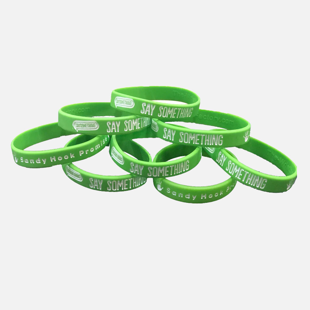 100 Say Something Wristbands