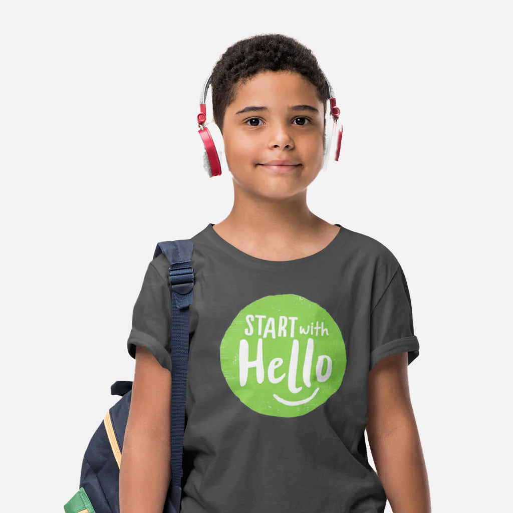 Kids' Start With Hello T-shirt