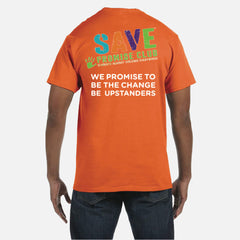 CLOSEOUT: Orange SAVE Promise Club T-Shirt
