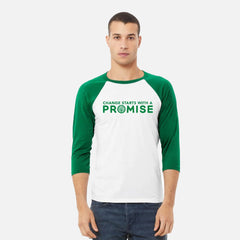 Change Starts with a Promise Baseball T-Shirt