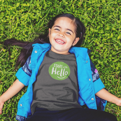 Kids' Start With Hello T-shirt