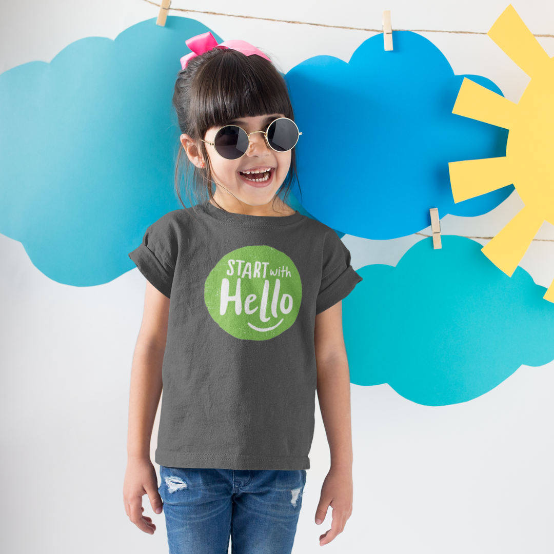 Kids' Start With Hello T-shirt