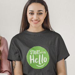 Start With Hello T-Shirt