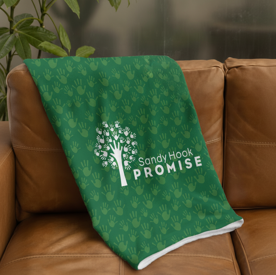 Sandy Hook Promise Plush Throw Blanket
