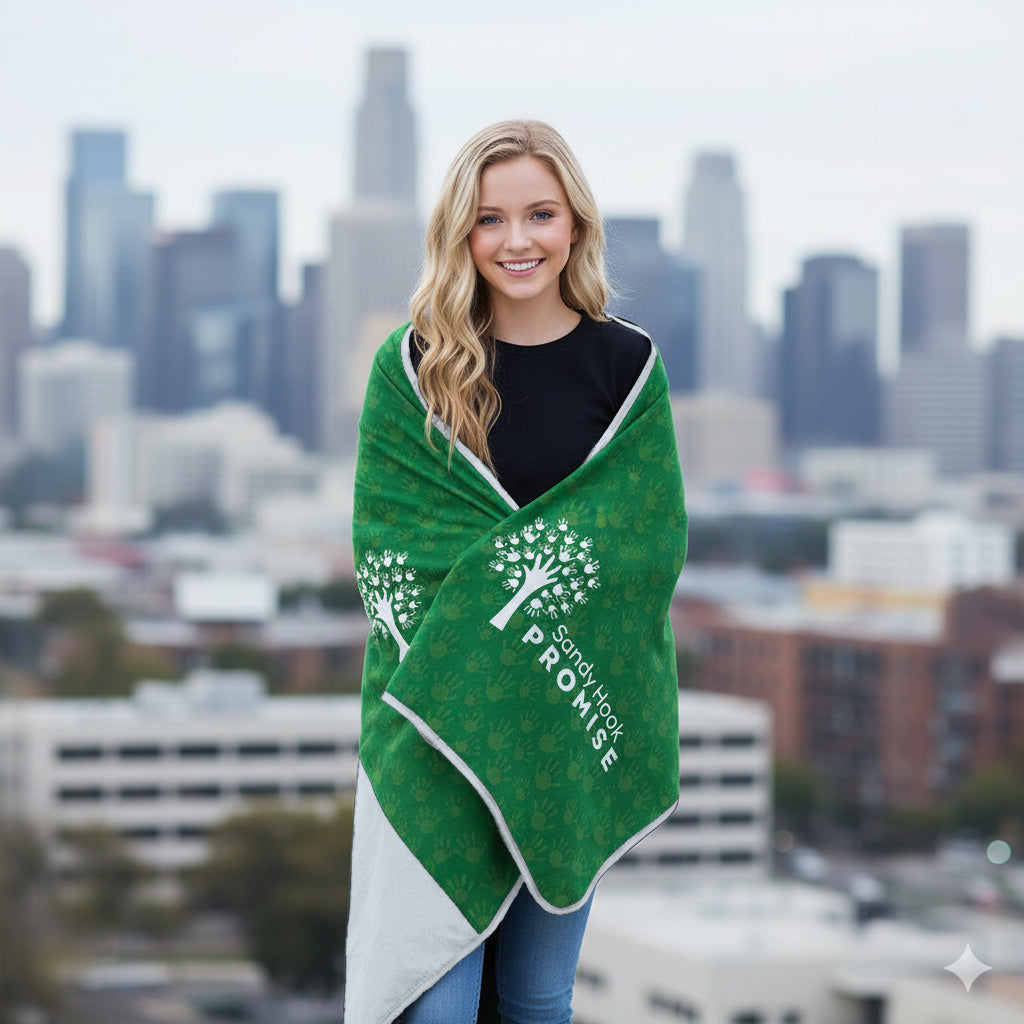 Sandy Hook Promise Plush Throw Blanket