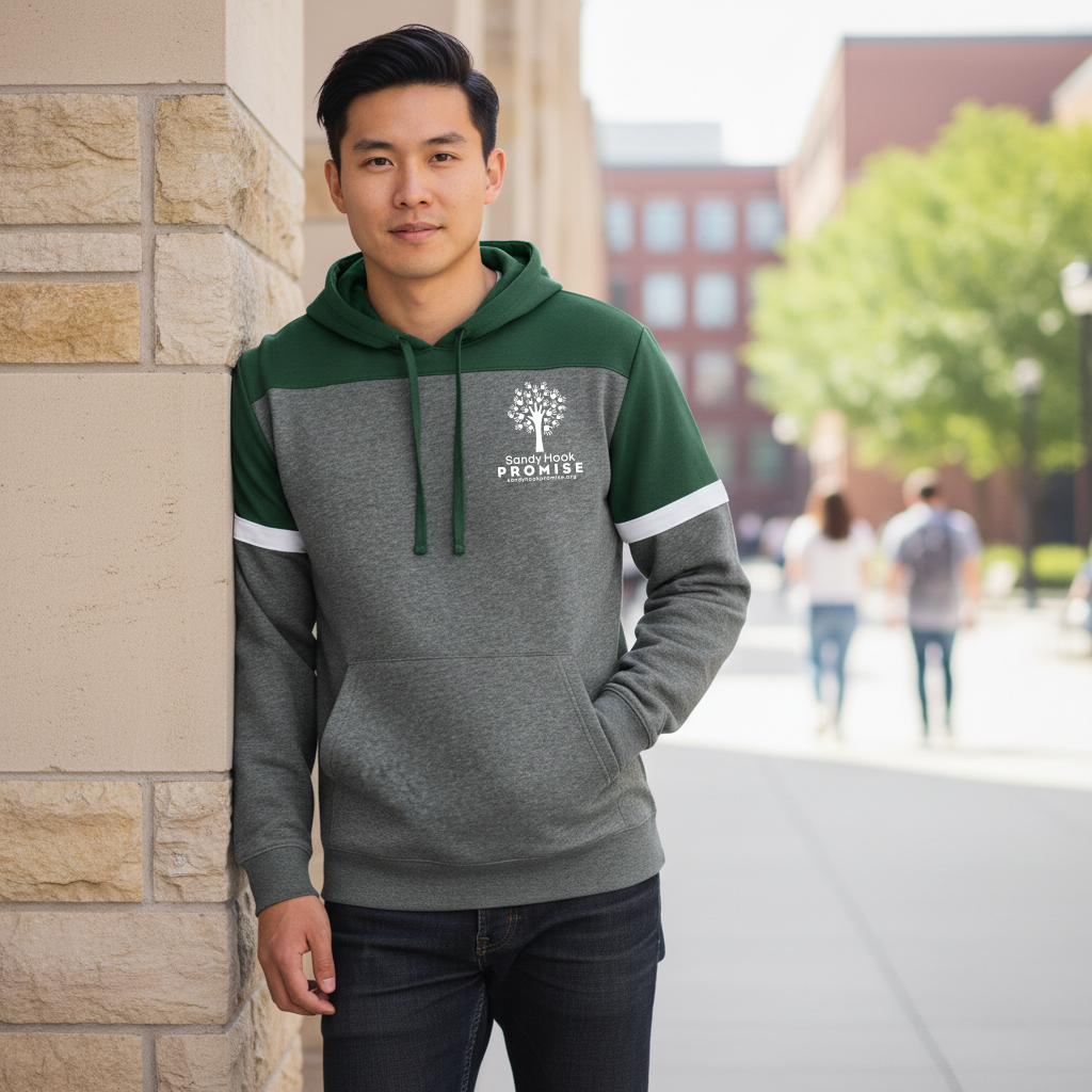 Sandy Hook Promise Colorblock Fleece Hoodie