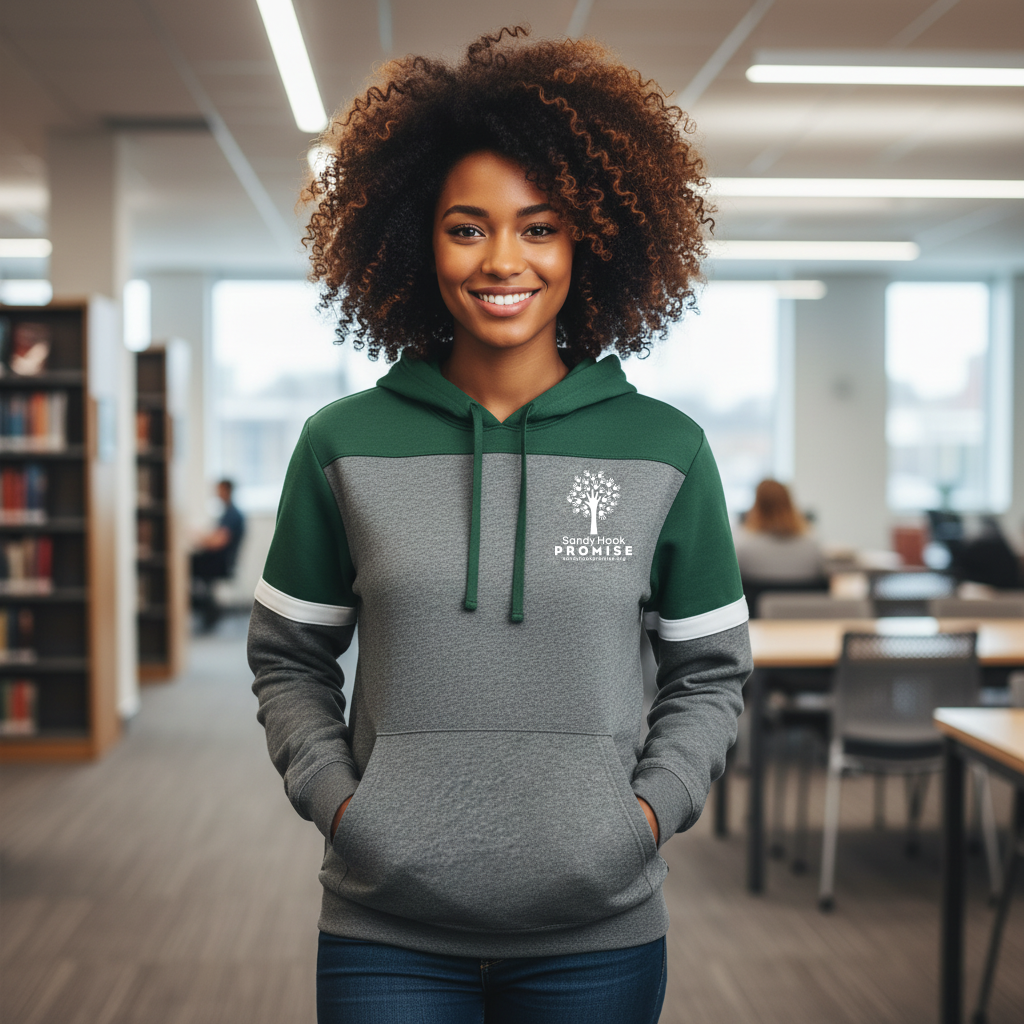 Sandy Hook Promise Colorblock Fleece Hoodie