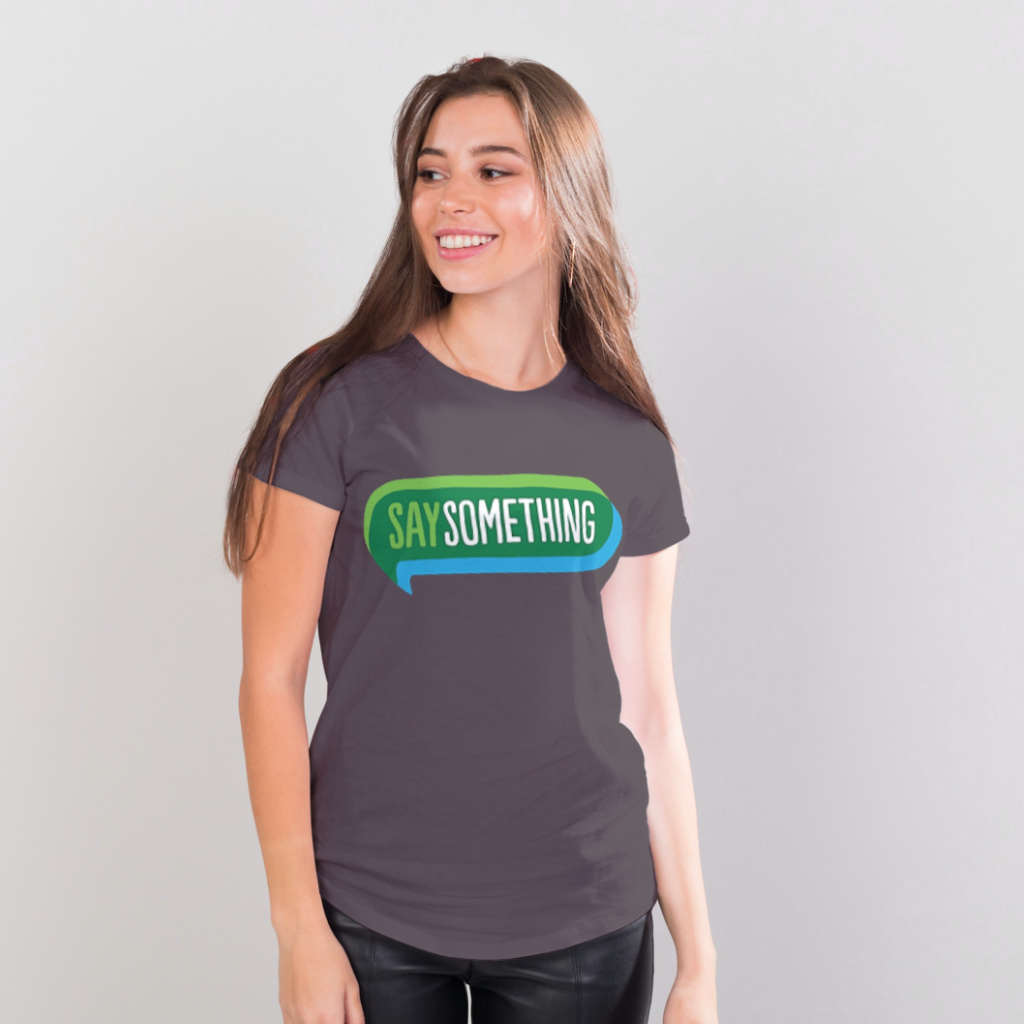 Say Something Logo Shirts