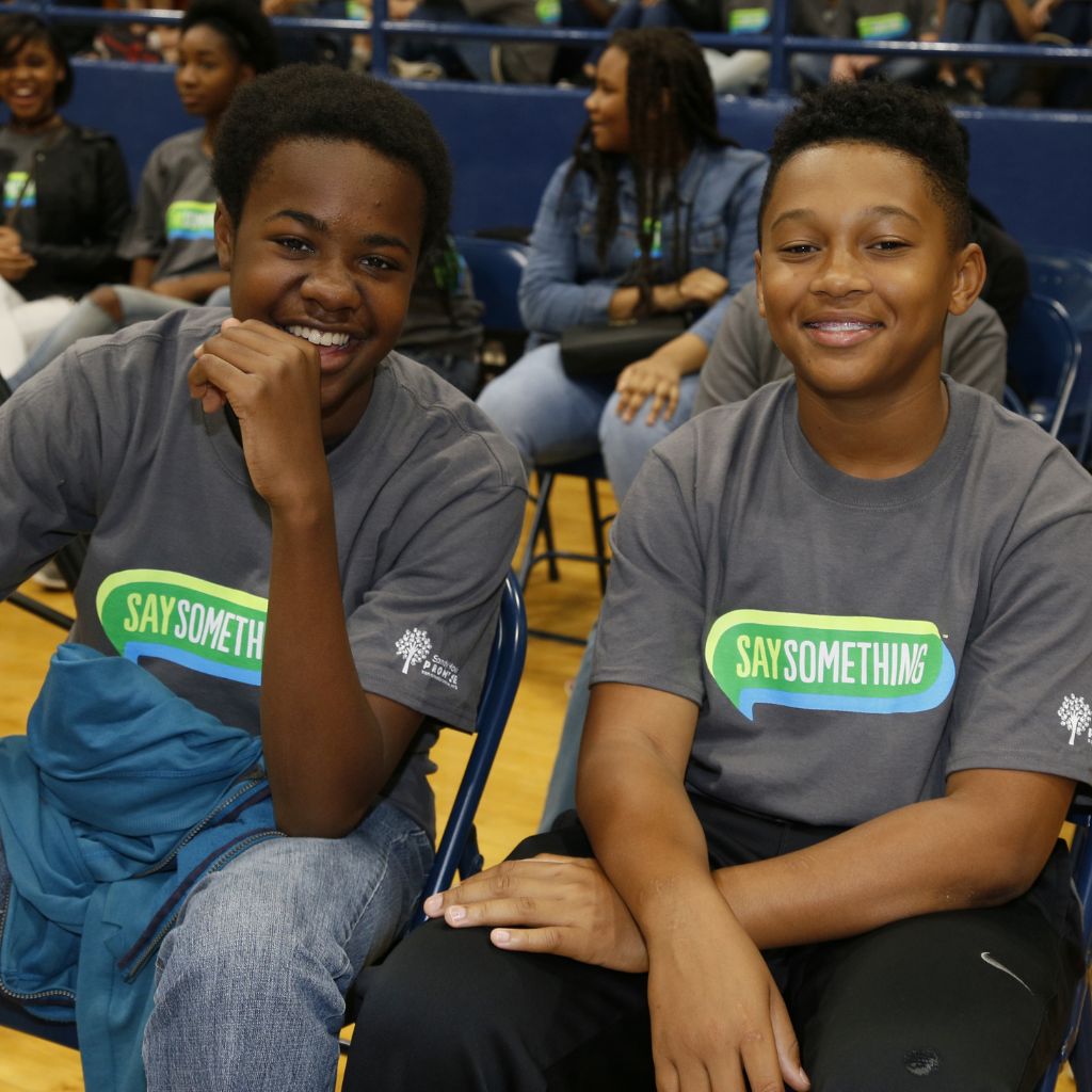 Say Something Logo Shirts