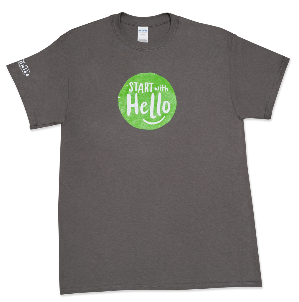 Start With Hello T-Shirt - Sandy Hook Promise